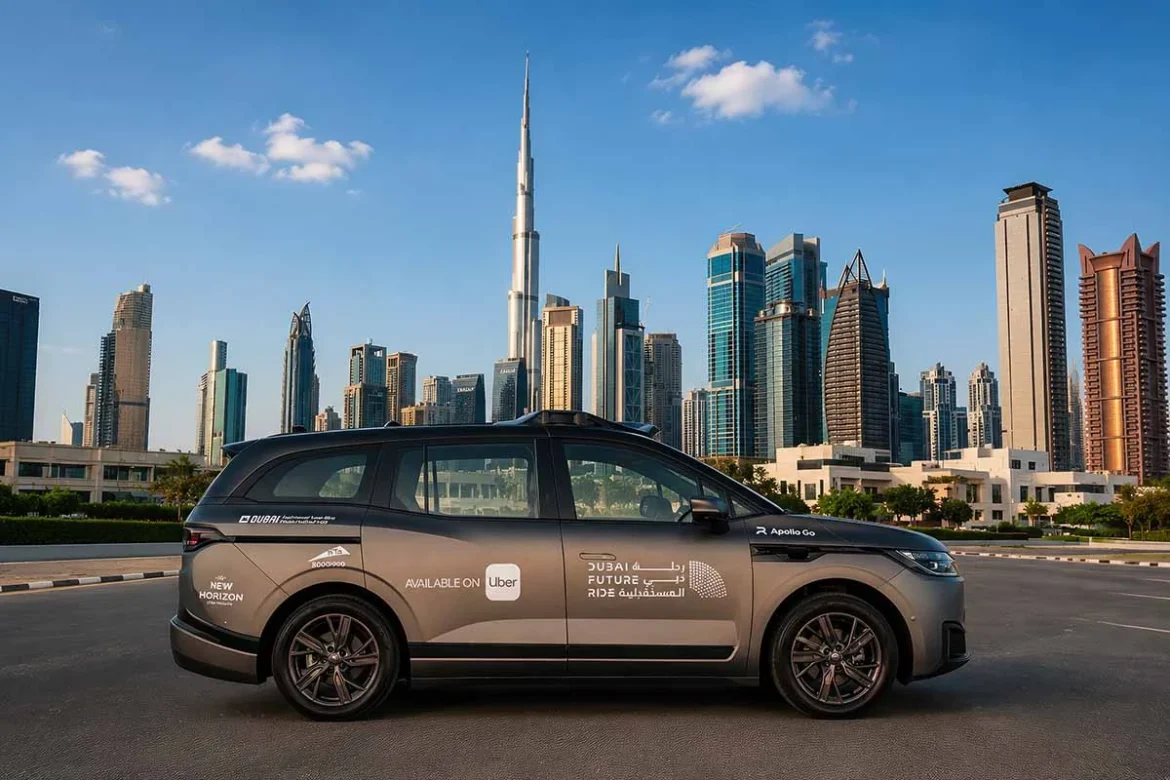 Dubai riders can now book Baidu driverless robotaxis on Uber