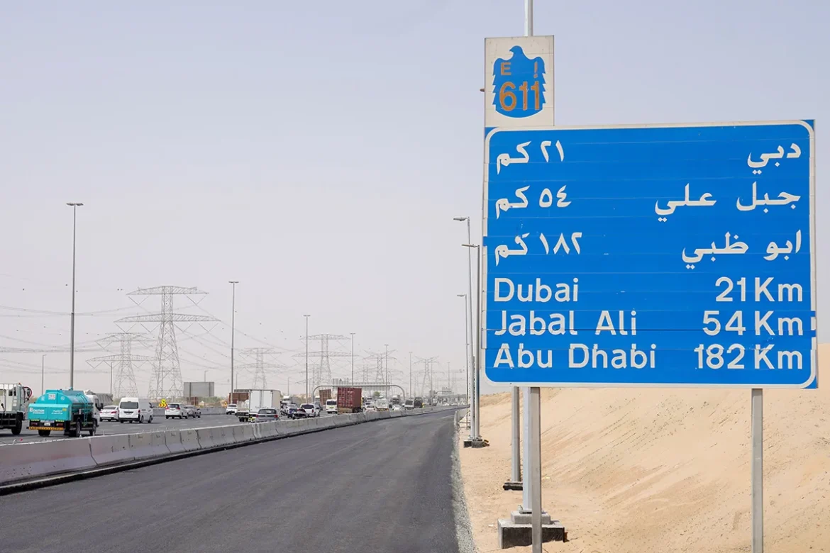 Emirates Road expansion adding two lanes to ease Sharjah-Dubai traffic