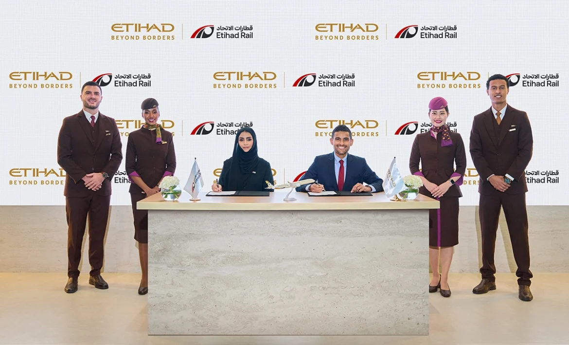 Etihad Airways and Etihad Rail explore air-rail travel links across UAE