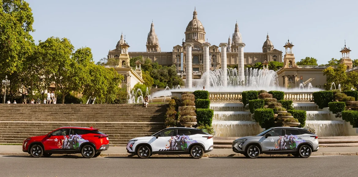 OMODA 4 makes European debut in Barcelona