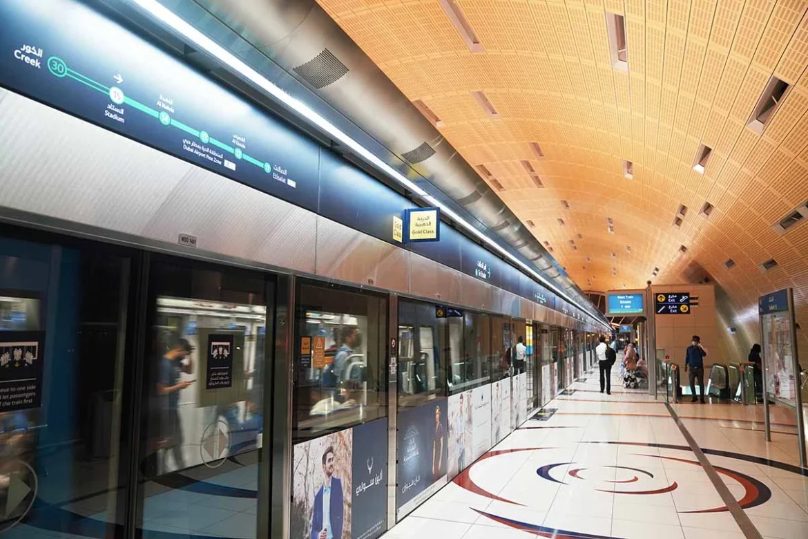 RTA replaces 17,880 lights at Dubai Metro stations, facilities
