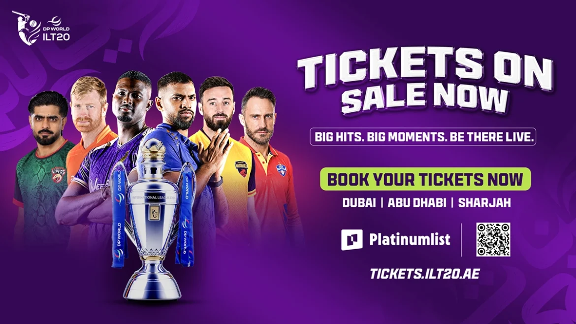ILT20 Season 5 tickets: prices, schedule and dates