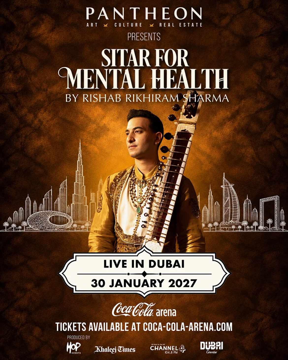 Rishab Rikhi Ram Sharma brings the healing power of sitar to Dubai