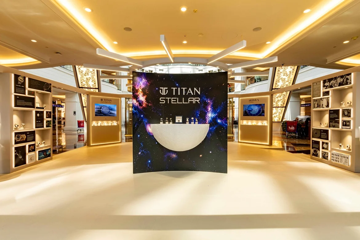 Titan Watches plans 70 regional stores as Dubai hosts first experiential space at Mall of the Emirates